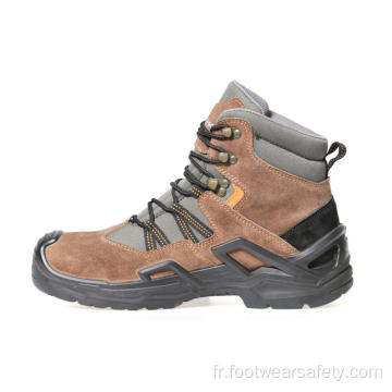 chaussures de sécurité imperméables pour bottes de travail à embout en acier